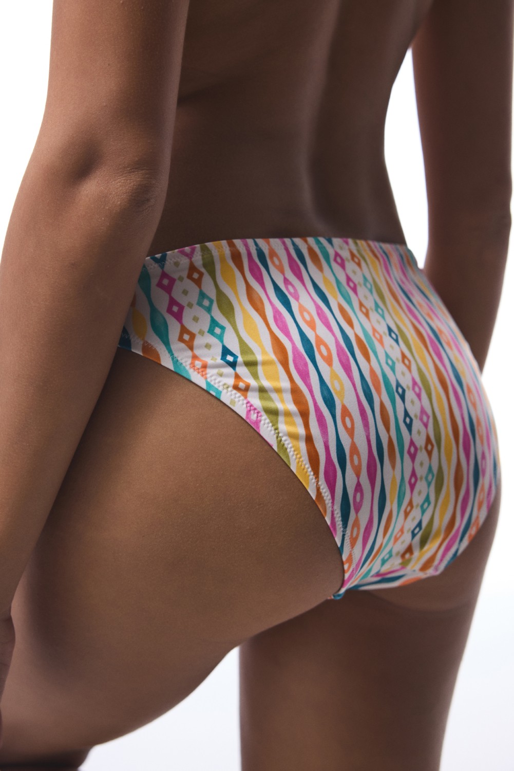Penti Çizgili Mae Makrome Bikini Altı görsel 3