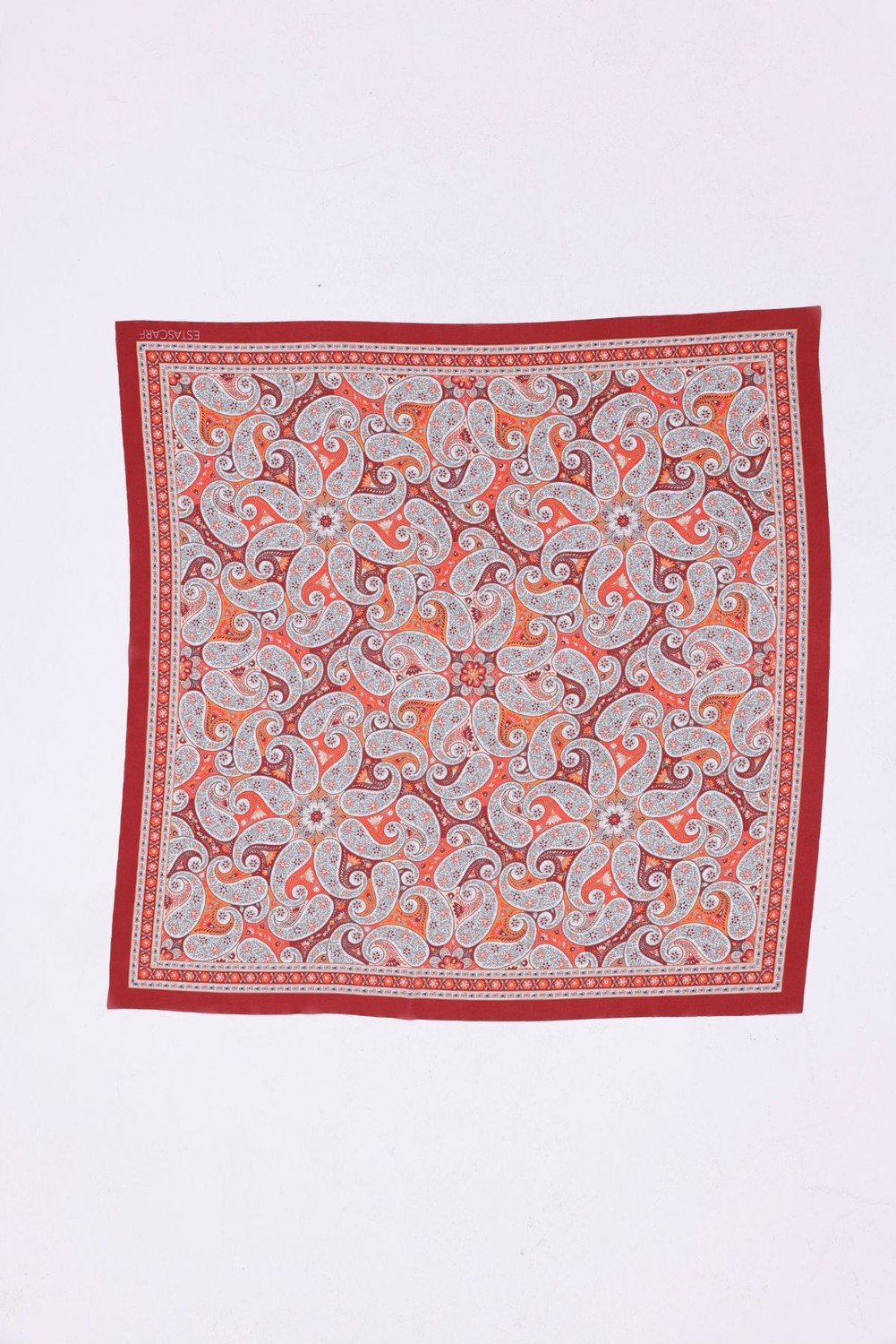 Tarzını Seç Doğu Esintisi Model Fular Bandana Şal Estascarf 70X70 cm görsel 8