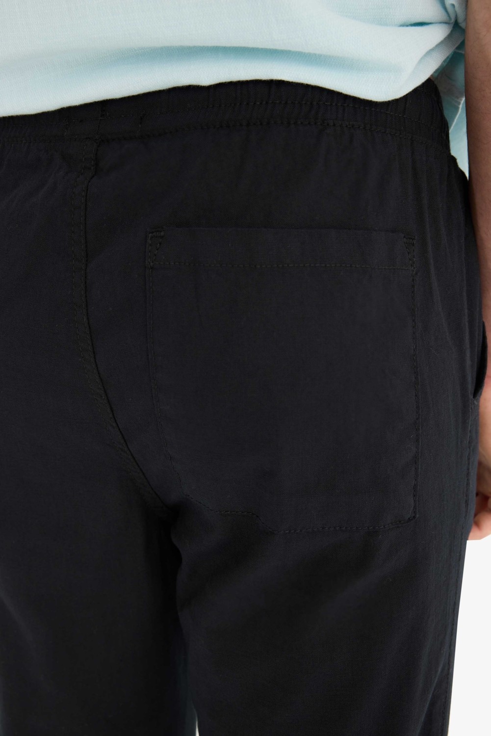 DeFacto %100 Pamuk Kargo Jogger Pantolon Üç Cepli E0834AX25SM görsel 6