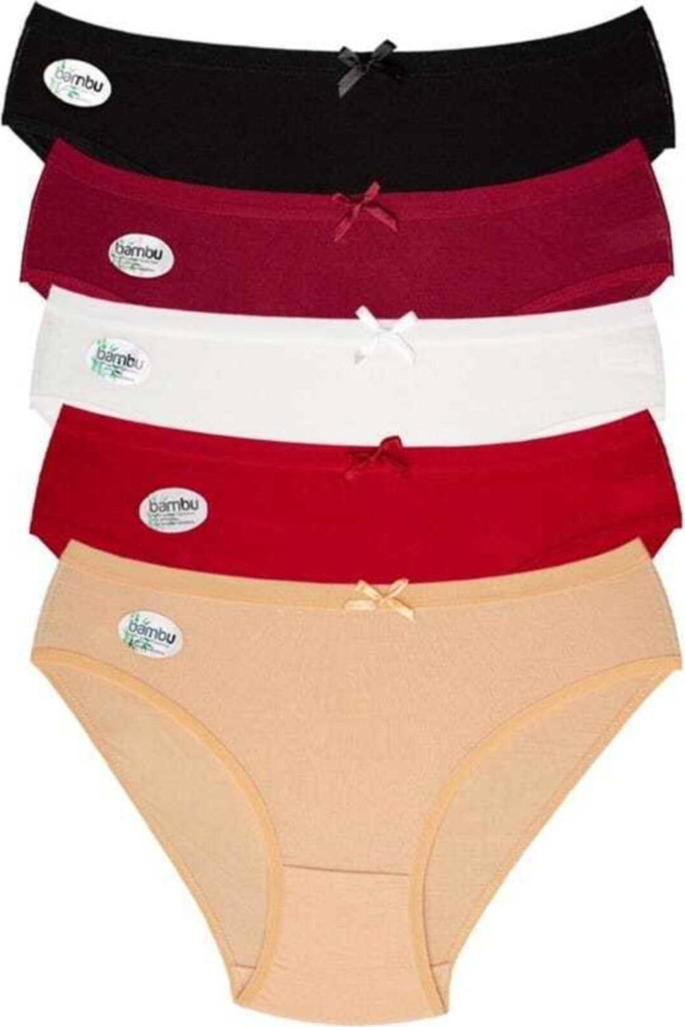 Dondeza Kadın Renkli Slip Külot 6'lı
