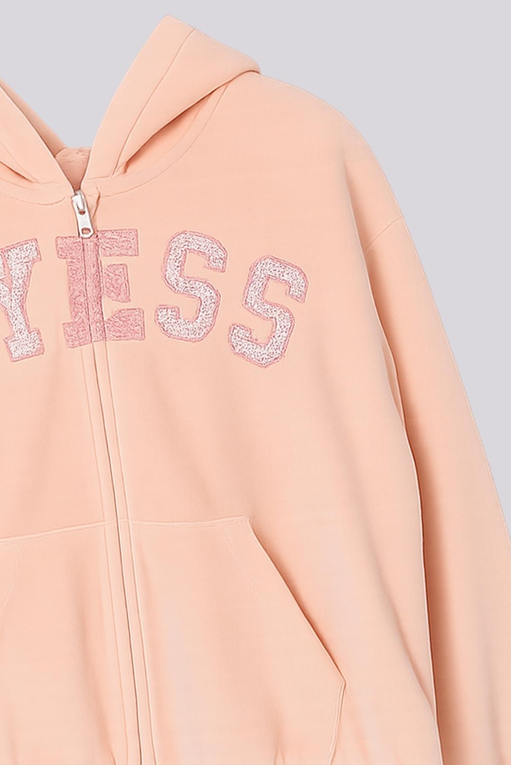 Tyess Bg Store Kız Çocuk Pudra Eşofman Üstü görsel 3