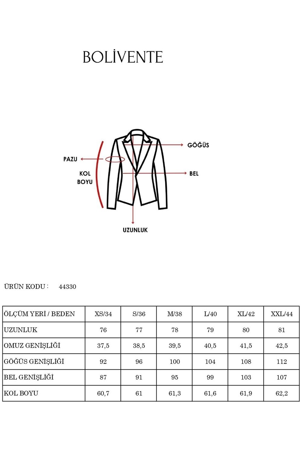 Bolivente Fıstık Yeşili Oversize Dokuma Blazer Ceket görsel 7