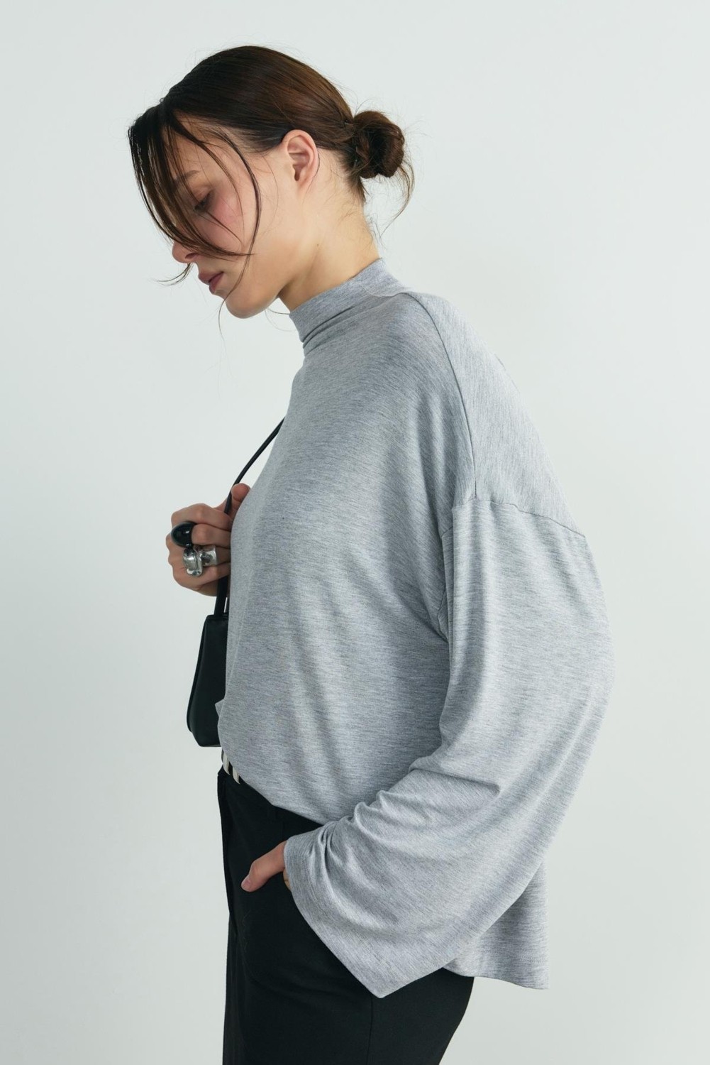 Suud Collection Lacivert Olivia Bluz görsel 7