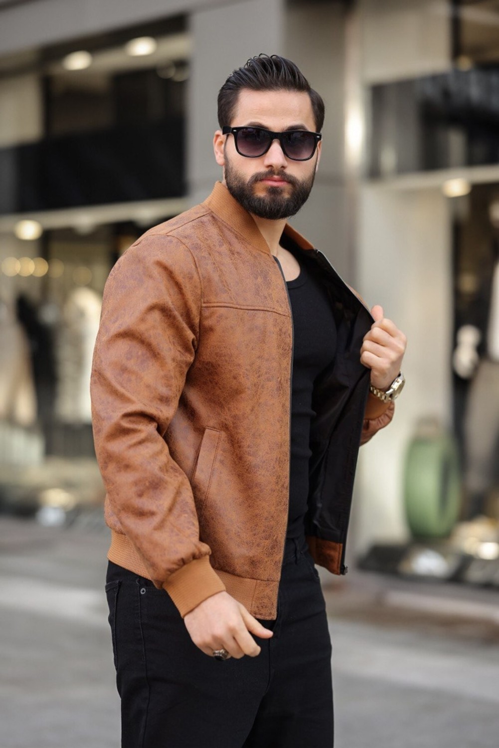 Baselco Erkek Süet Kolej Ceket