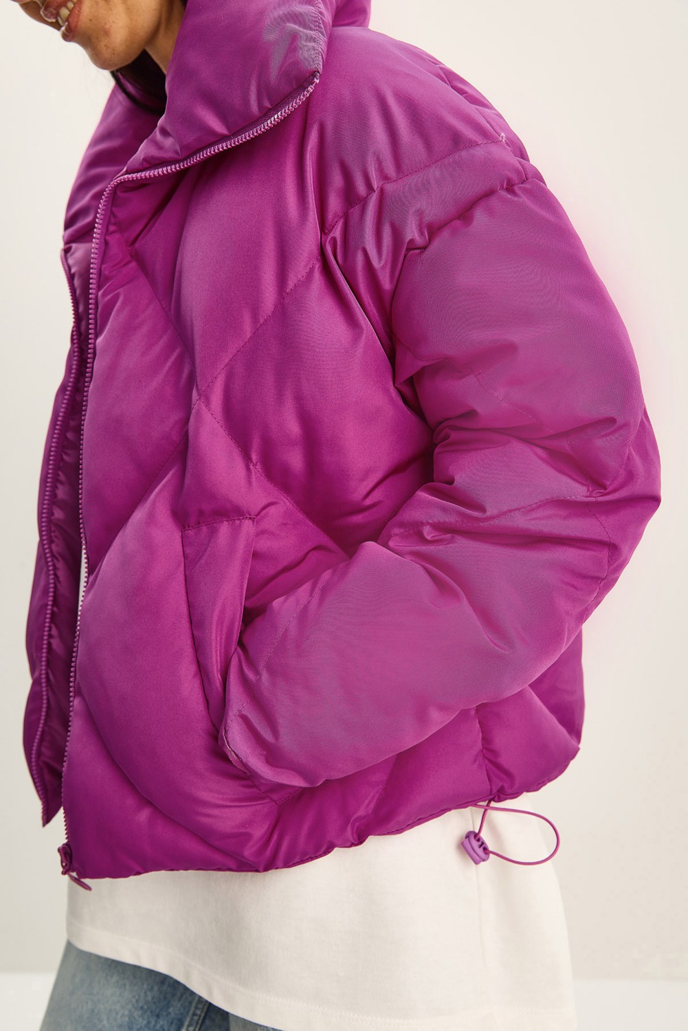 Shade Kadın Oversize Şişme Mont görsel 8