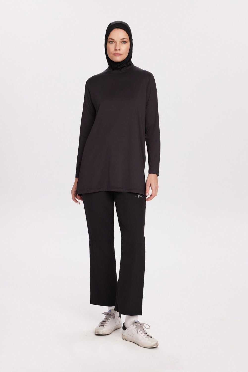 Haşema Active Uzun Kollu Lacivert Antrenman Üstü-Sweatshirt Act-45