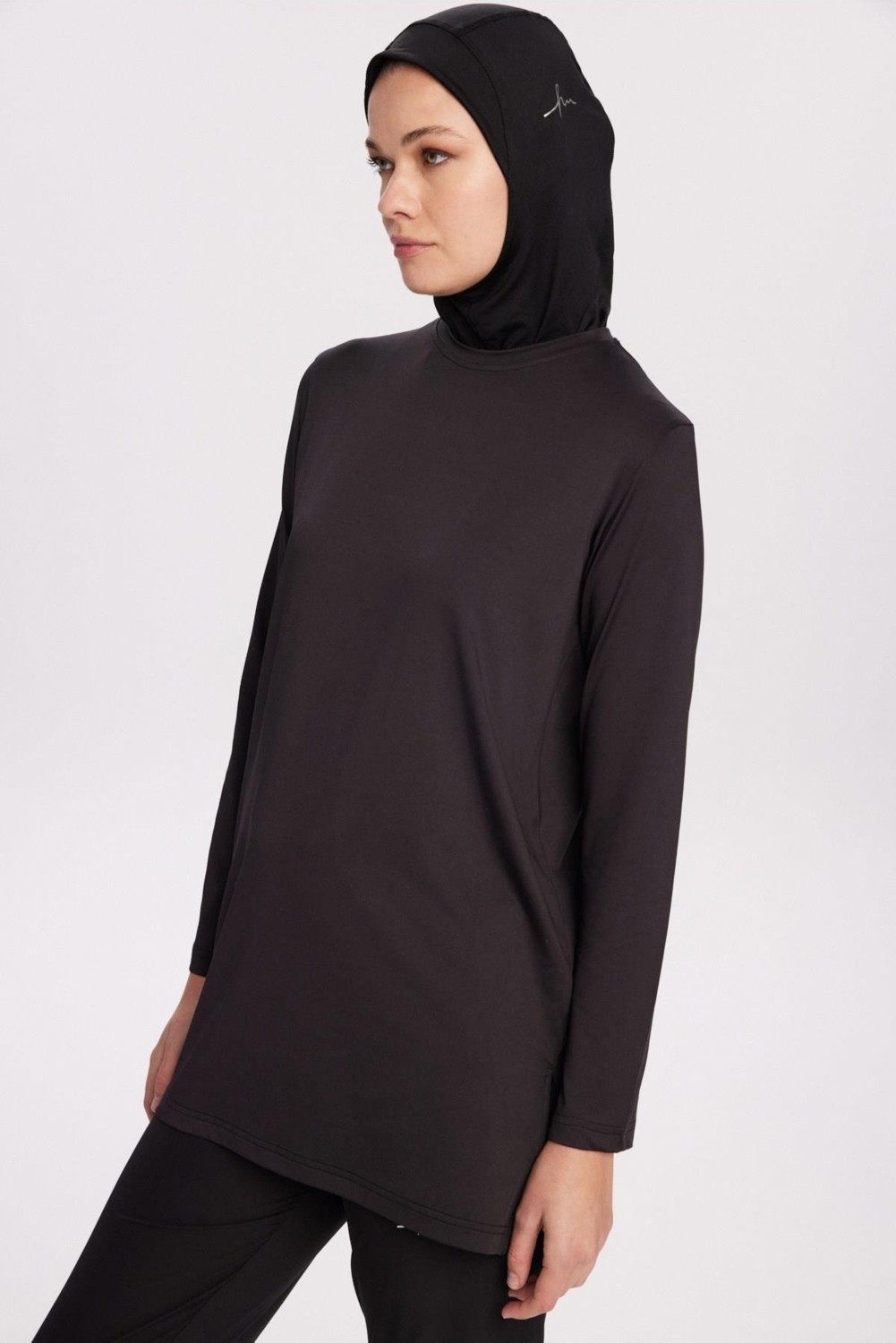 Haşema Active Uzun Kollu Lacivert Antrenman Üstü-Sweatshirt Act-45 görsel 3