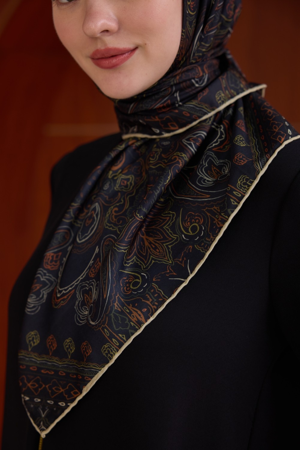 İpekhan Winter Bloom Soft Eşarp 1243 görsel 6