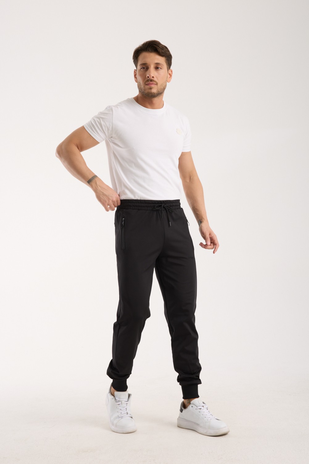 RDR-X Eşofman Altı Slimfit Paça Manşetli Dalgıç (Scuba) Kumaş görsel 3