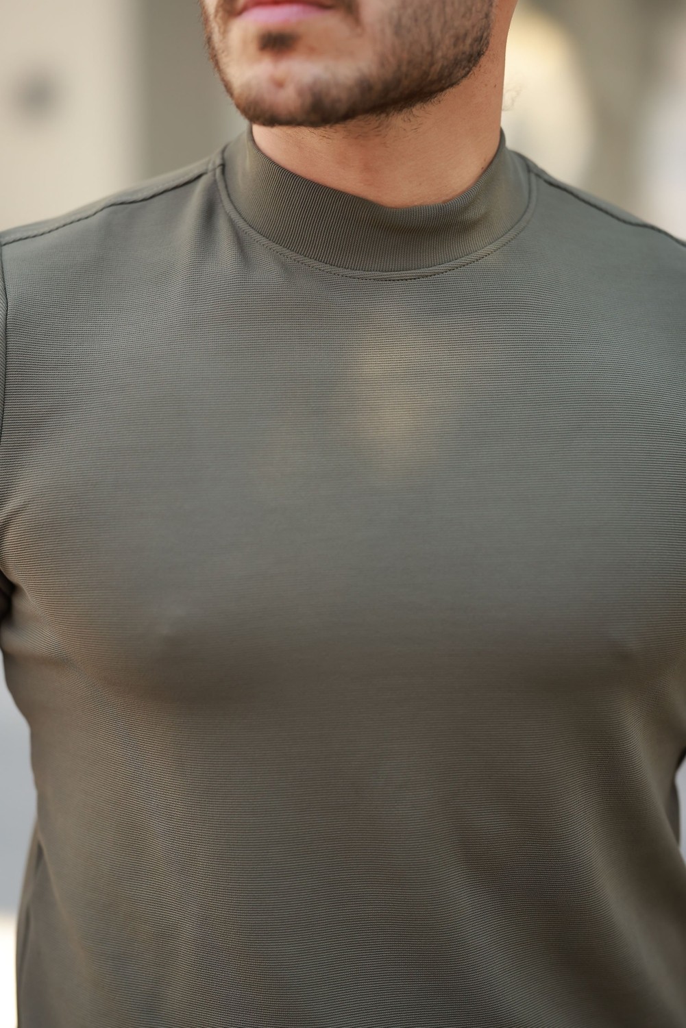 Marsilyan Erkek Yarım Balıkçı Yaka Kısa Kollu T-Shirt görsel 6