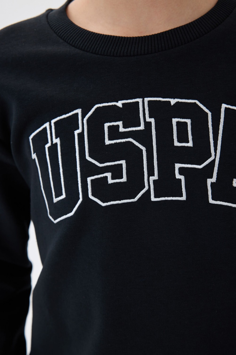 U.S. Polo Assn. U.S. Polo Assn Erkek Çocuk Antrasit Eşofman Takımı US1583-C-V3 görsel 3