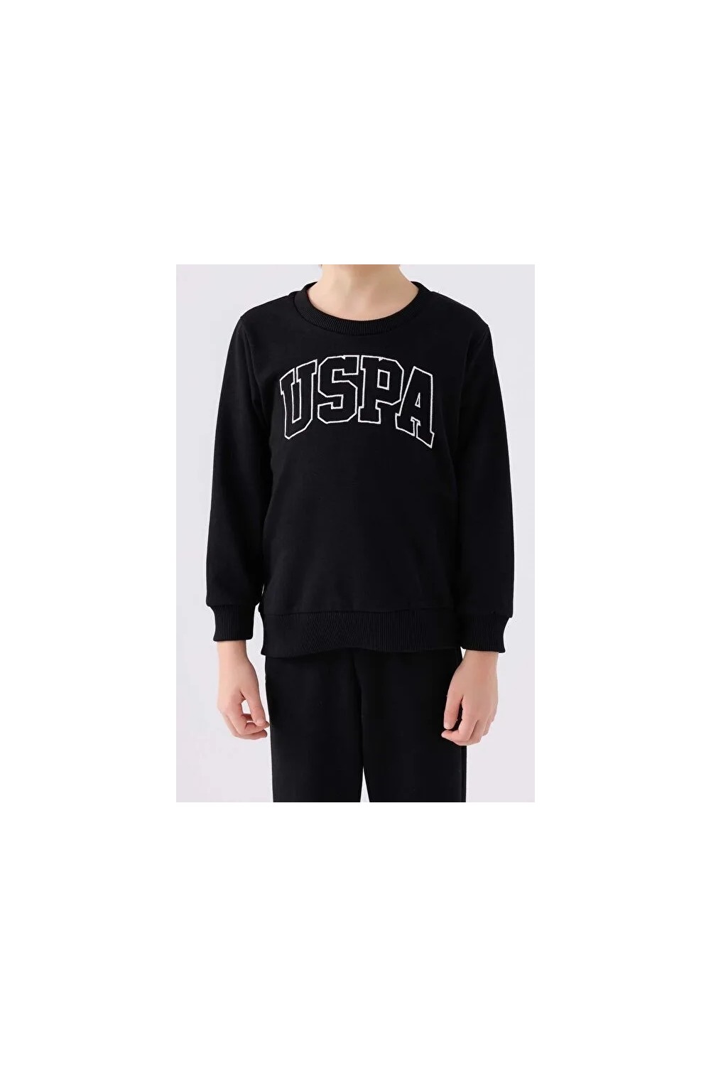 U.S. Polo Assn. U.S. Polo Assn Erkek Çocuk Antrasit Eşofman Takımı US1583-C-V3 görsel 6