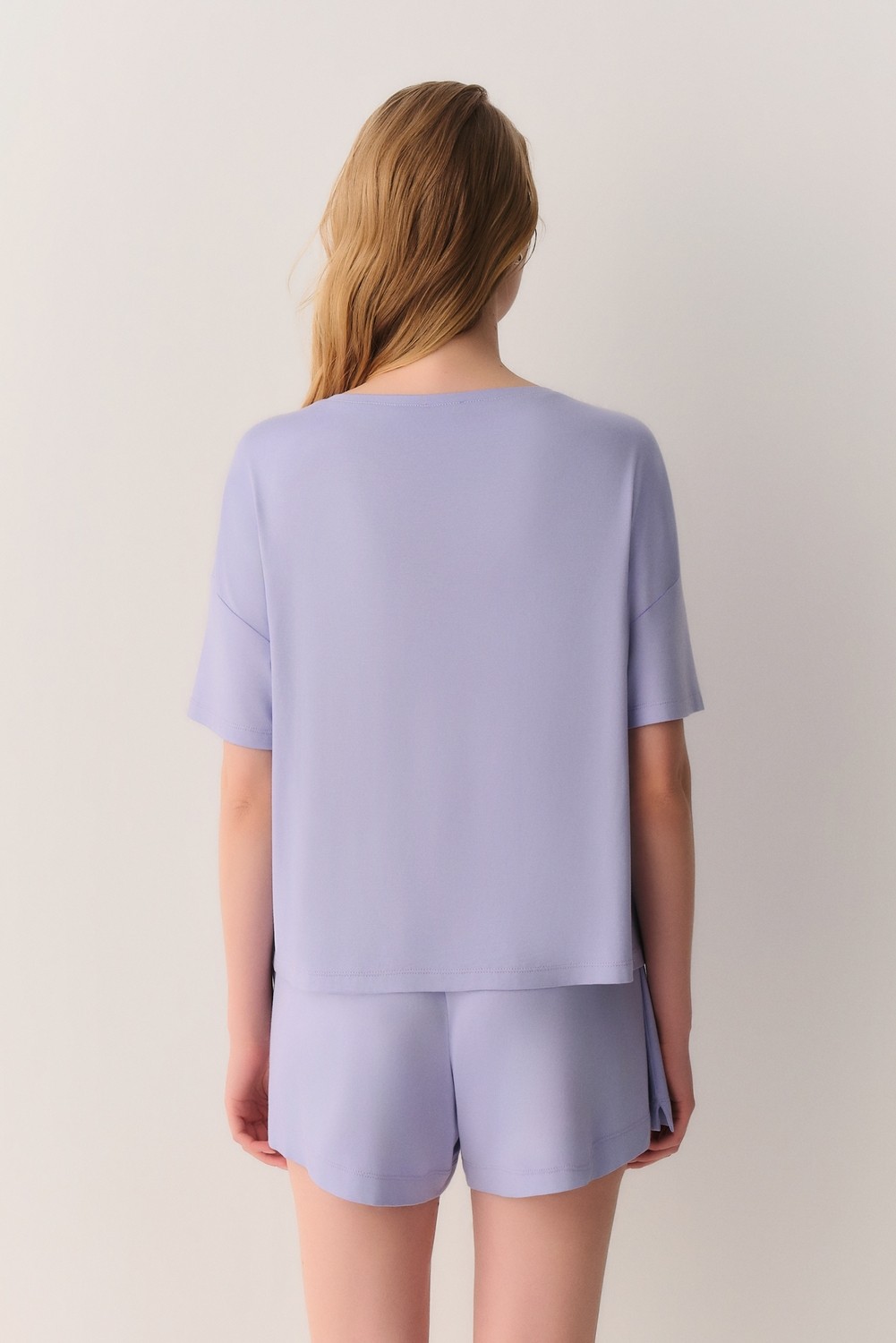 Suwen Amy Şort Pijama Takımı görsel 4
