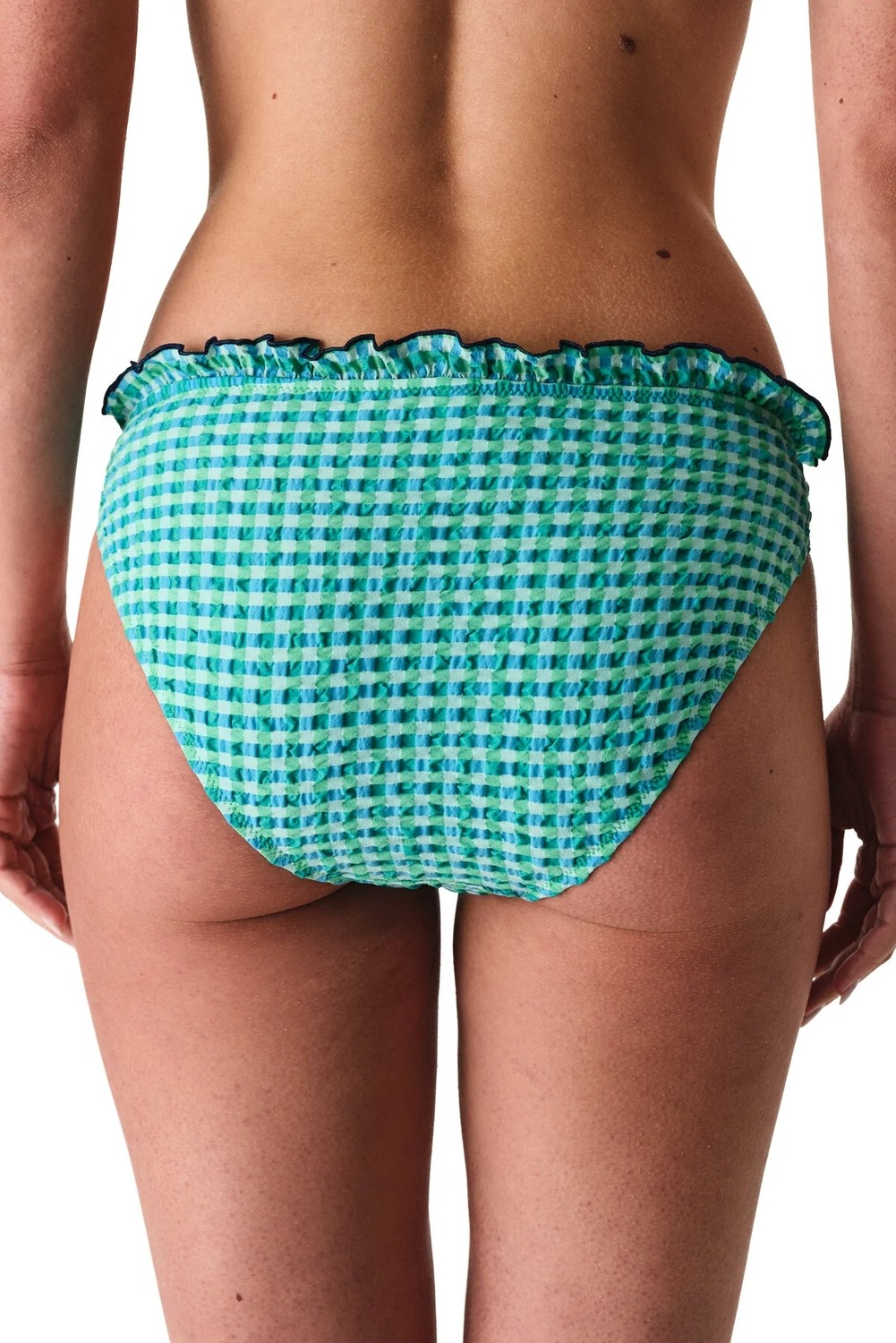 Penti Slainie Pötikare Desenli Fırfırlı Orta Bel Bikini Altı görsel 2
