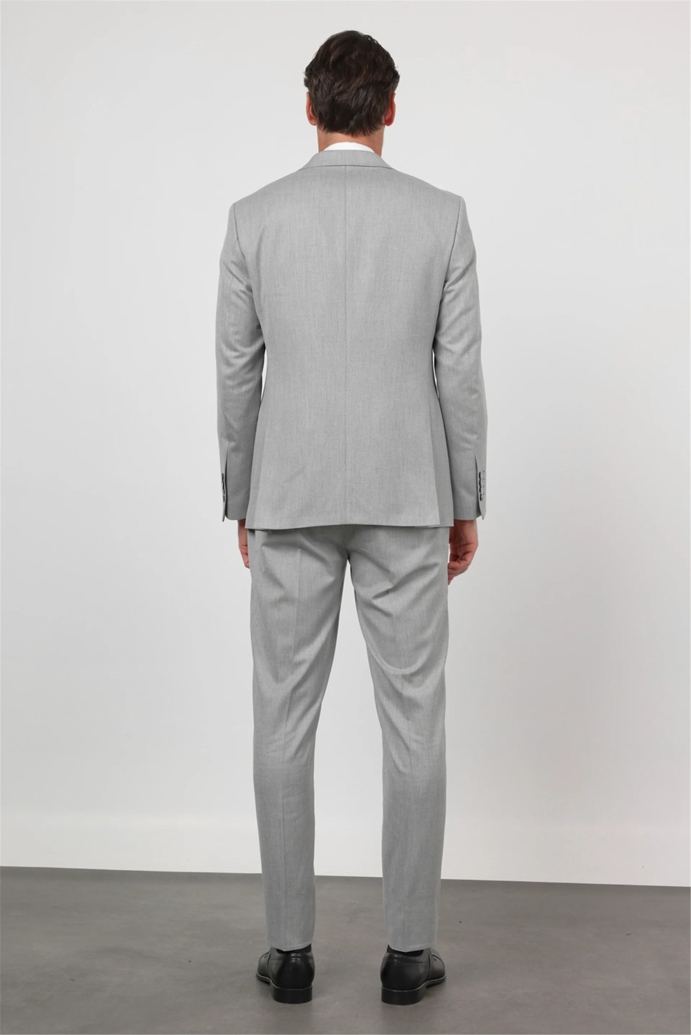 İmza Bej Mono Yaka 6 Drop Comfort Fit Tam Astar Esnek Takım Elbise 1001260167 görsel 8