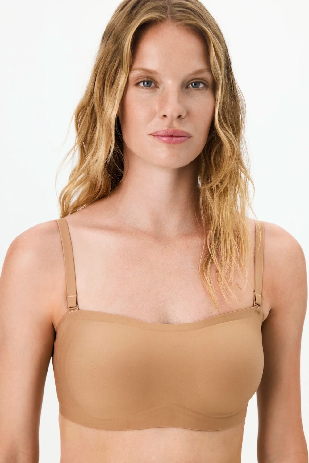 Penti İz Bırakmaz Bronz Invisible Bandeau Pedli Sütyen