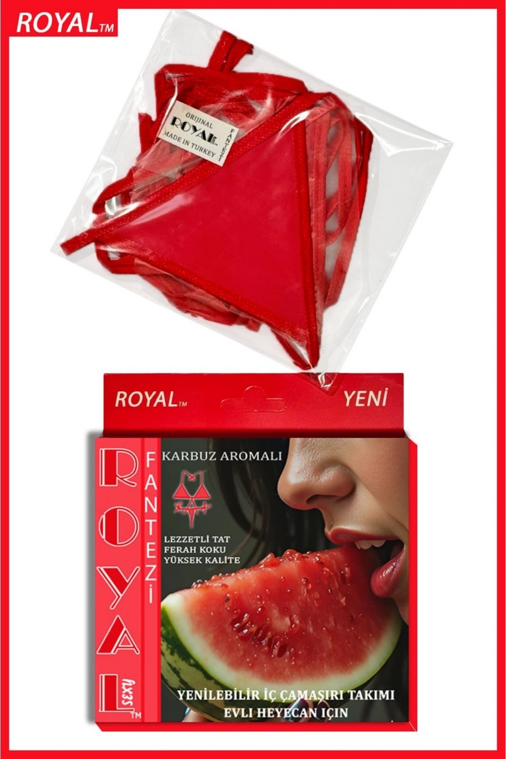 Tak Store Karpuz Aromalı Yenilebilir Alt Üsttakım Iç Çamaşır