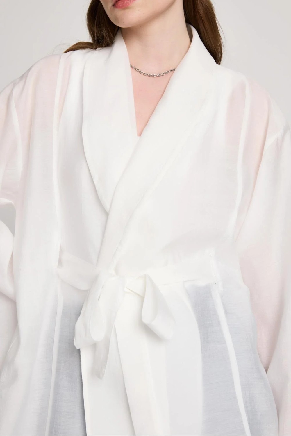 Minaaise Lara Kimono Ekru 29192 görsel 4