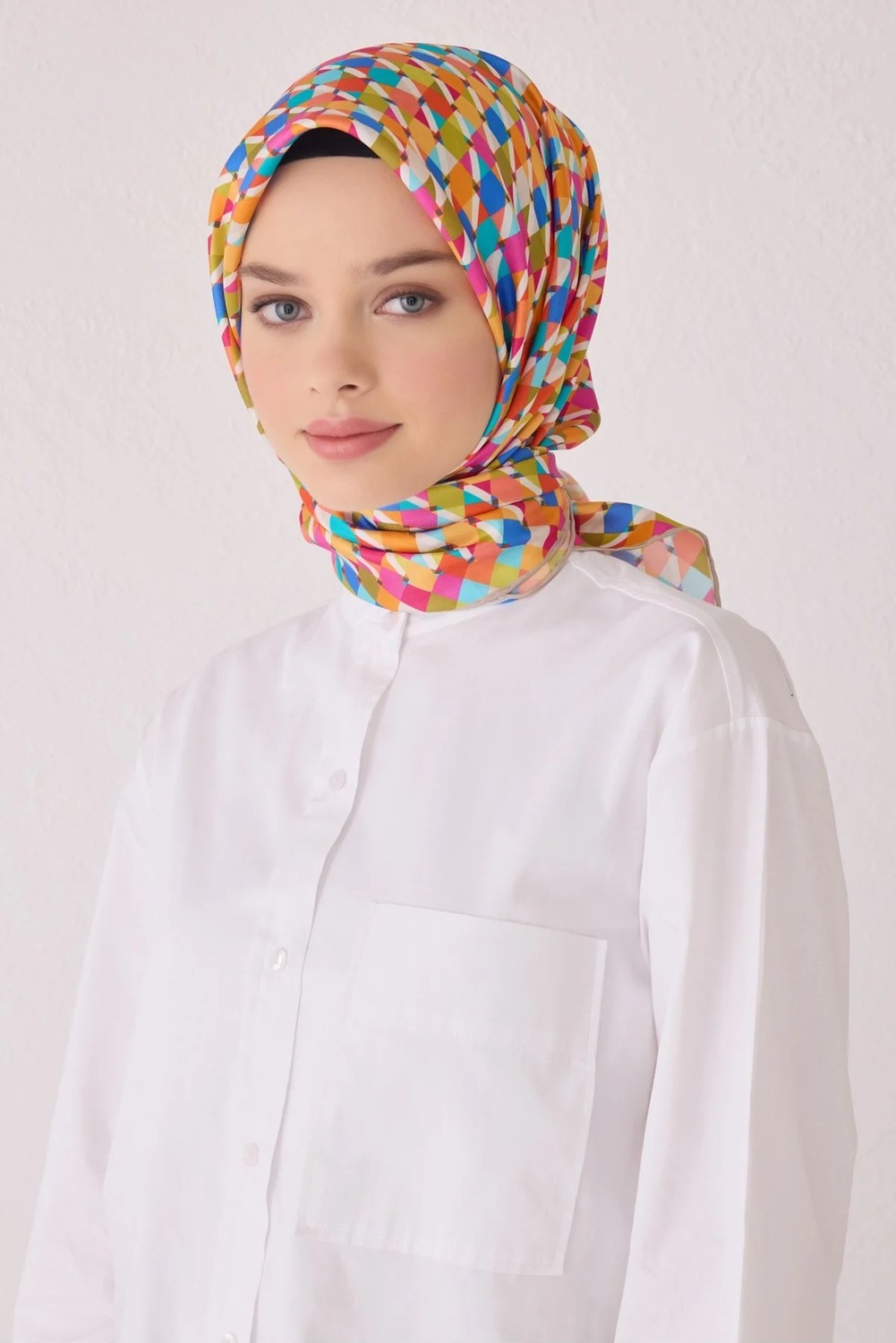 Belli Twill Ipek Eşarp 20264059DTM 02