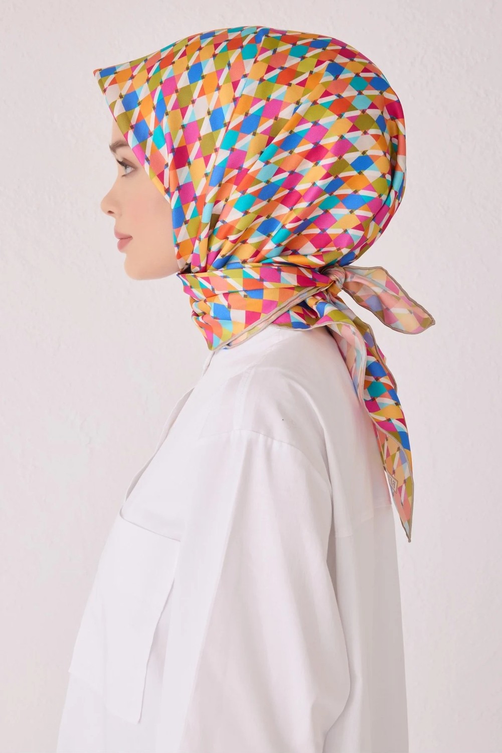 Belli Twill Ipek Eşarp 20264059DTM 02 görsel 2
