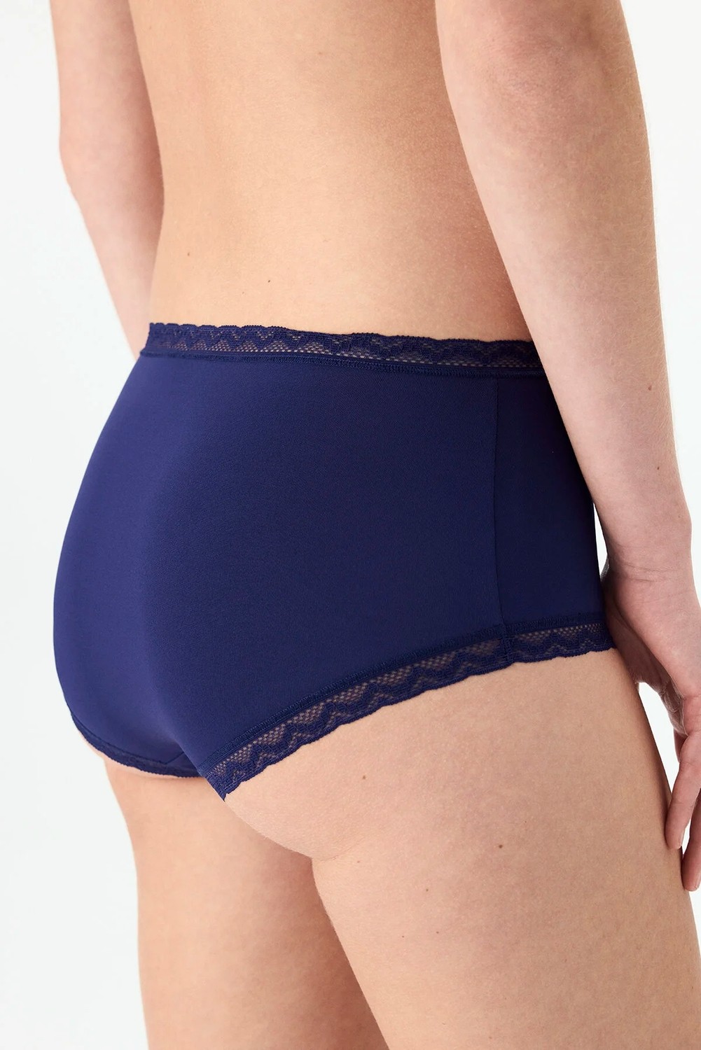Penti Lacivert Easy Trim Yüksek Bel Slip Külot görsel 3