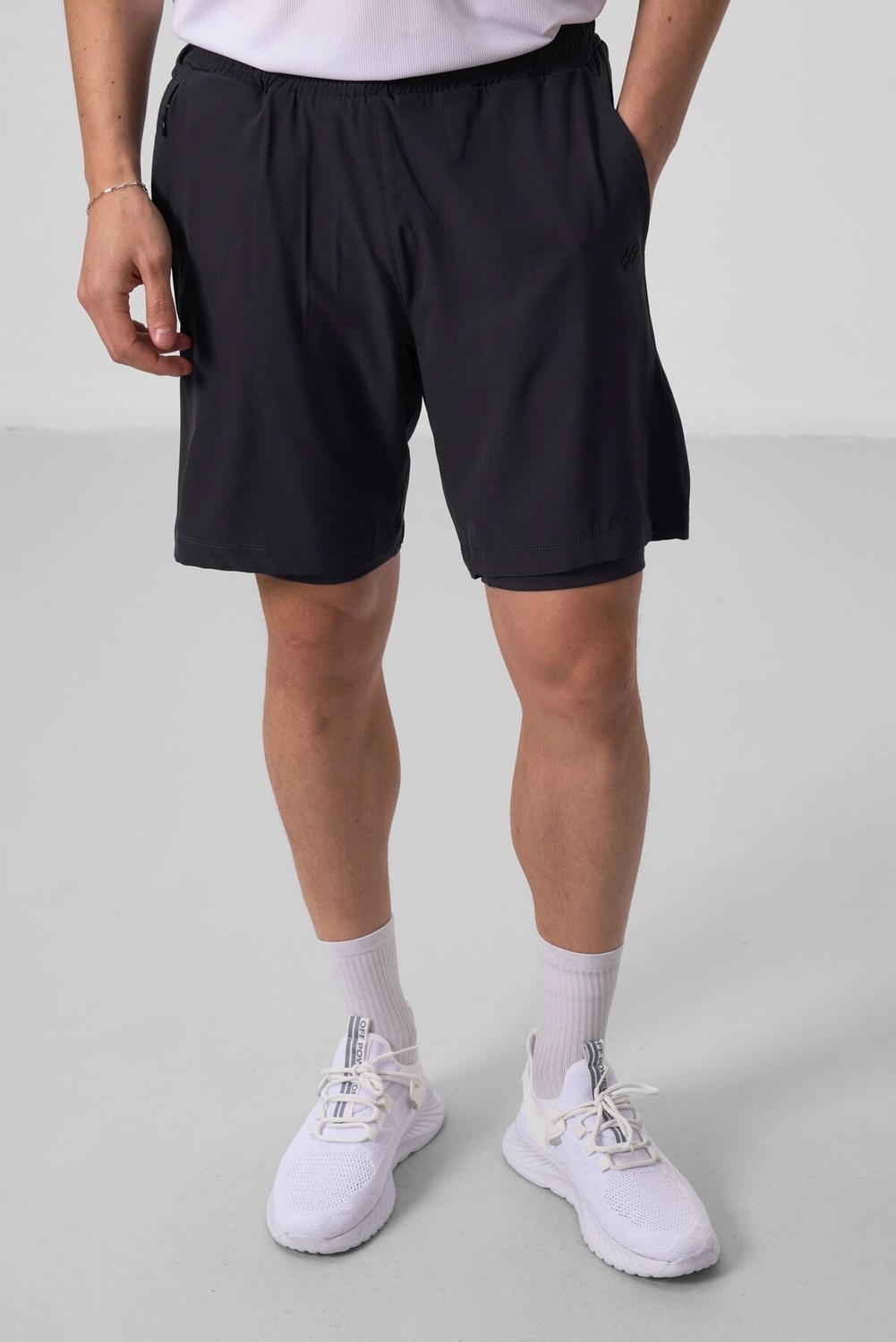 Tommy Life Antrasit İnce Yumuşak Standart Fit Erkek Taytlı Şort - 81287 görsel 2