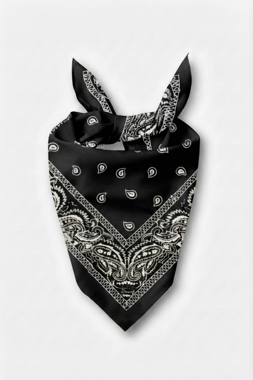Walkenzo Paisley Desen %100 Pamuklu Çok Amaçlı Bandana Fular görsel 8