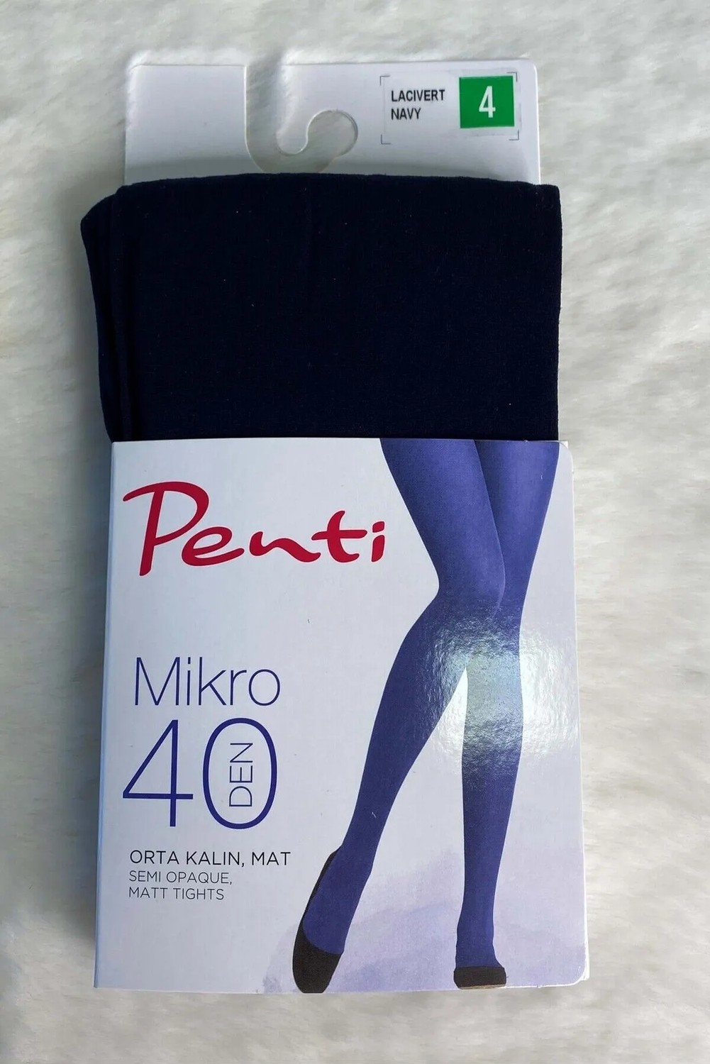 Penti Micro 40 Kestane Külotlu Çorap-Pentilicious görsel 6