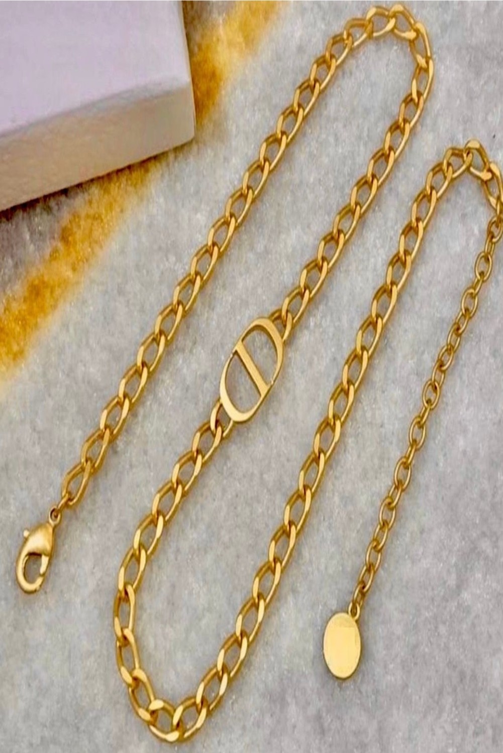 Woman Vision Kadın Gold Zincir Kemer Aksesuar 700 görsel 3