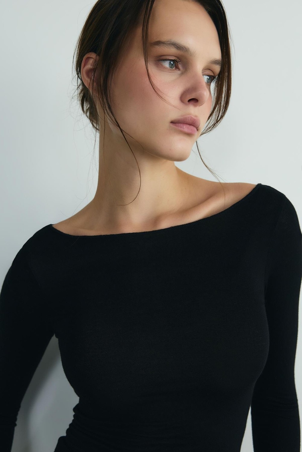 Suud Collection Siyah Lindy Bluz görsel 2
