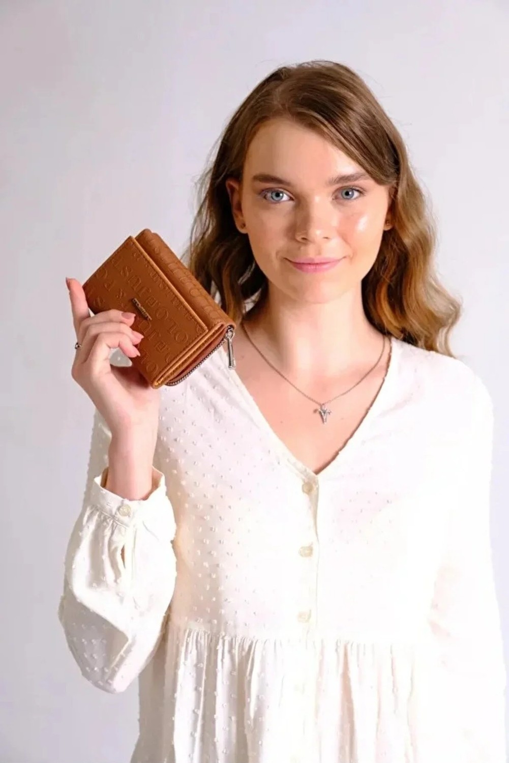 Just Polo Kadın Bol Kartlık ve Kağıt Para Bölmeli Bölmeli Fermuarlı & Kapaklı Cüzdan Shopper görsel 8