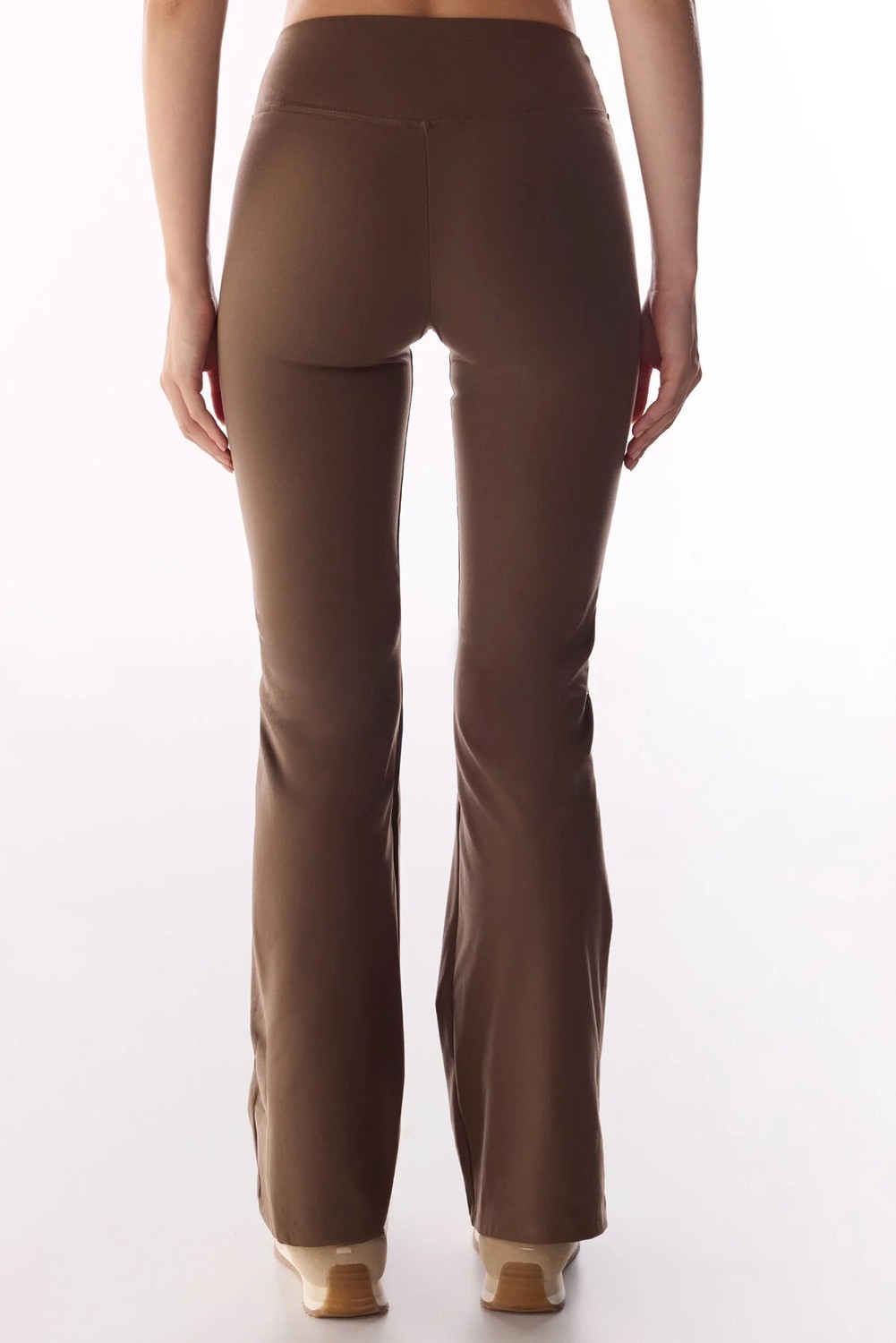 Penti Kahverengi İspanyol Paça (Flare) Soft Feel Tayt görsel 3