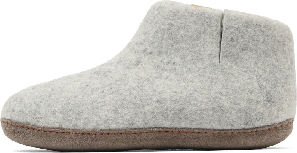 Tofvel Gri Keçe Tofvel Unisex Ev Terliği 35TF100099 35TF100099 görsel 3