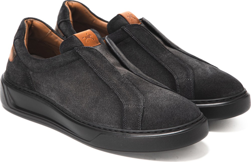 Franceschetti Erkek Oxford ( Klasik) 2259054.3527CI78 Franceschetti Camoscıo Lavagna görsel 3