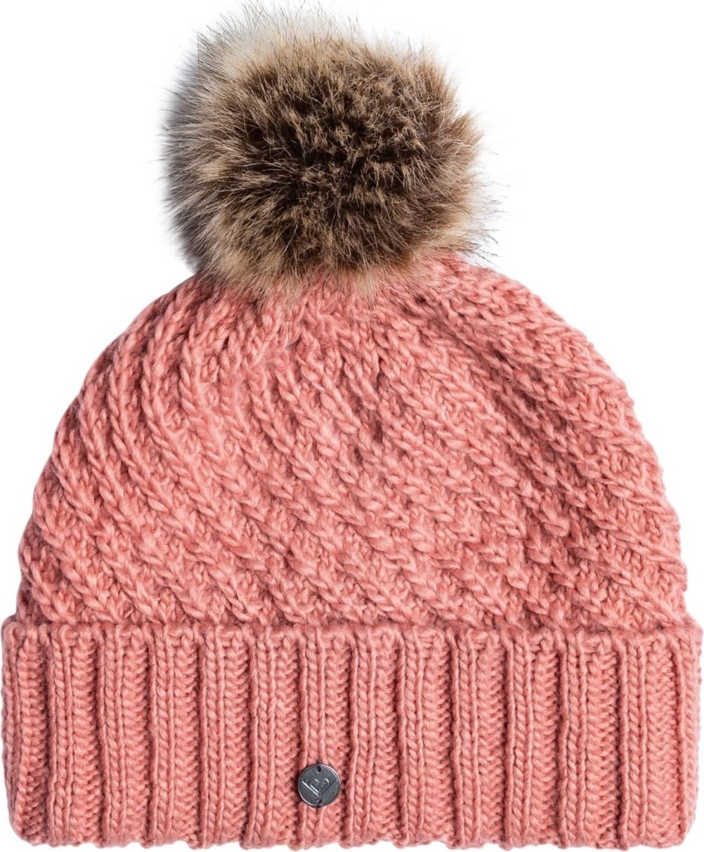 Aesco Roxy Kadın ERJHA04162 Blizzard Beanie Dusty Rose Bere, Pembe, 1sz görsel 3