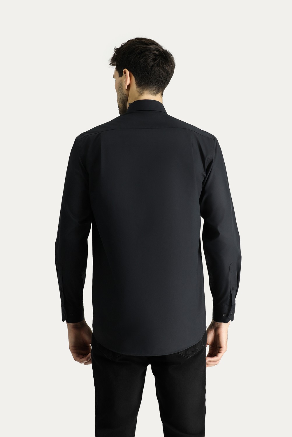 Kiğılı Uzun Kol Regular Fit Non Iron Ütü Gerektirmeyen Pamuklu Gömlek görsel 5
