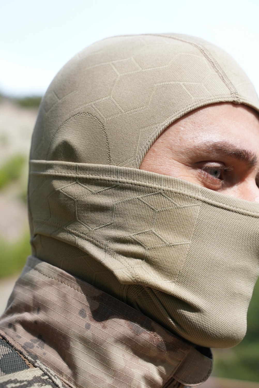 Wolftrap Tactical Kum Rengi Termal Rüzgar Geçirmez Balaklava Kar Maskesi