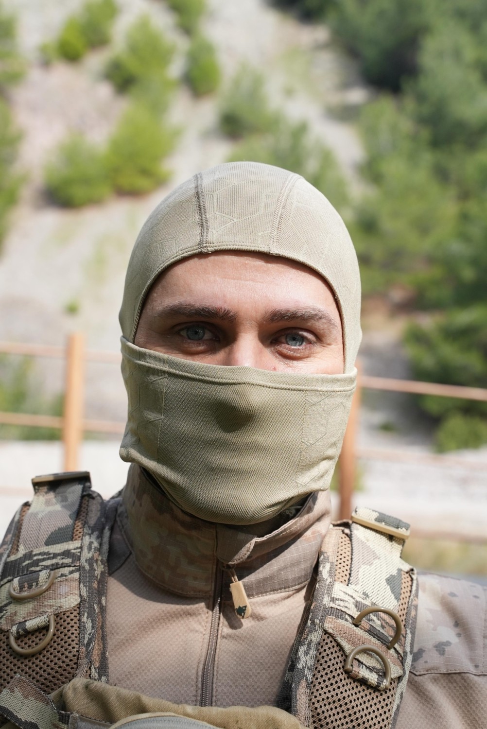 Wolftrap Tactical Kum Rengi Termal Rüzgar Geçirmez Balaklava Kar Maskesi görsel 2