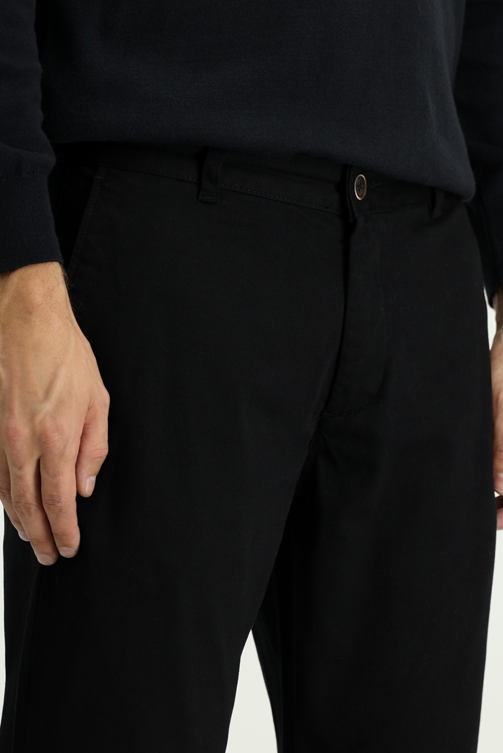 Kiğılı Regular Fit Standart Kesim Desenli Likralı Kanvas / Chino Pantolon görsel 3