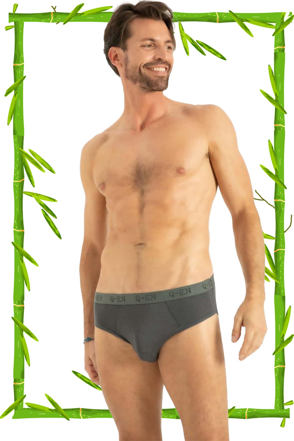 Hrnzafer Tekstil Bambu Erkek Slip (Q-En 510) görsel 4