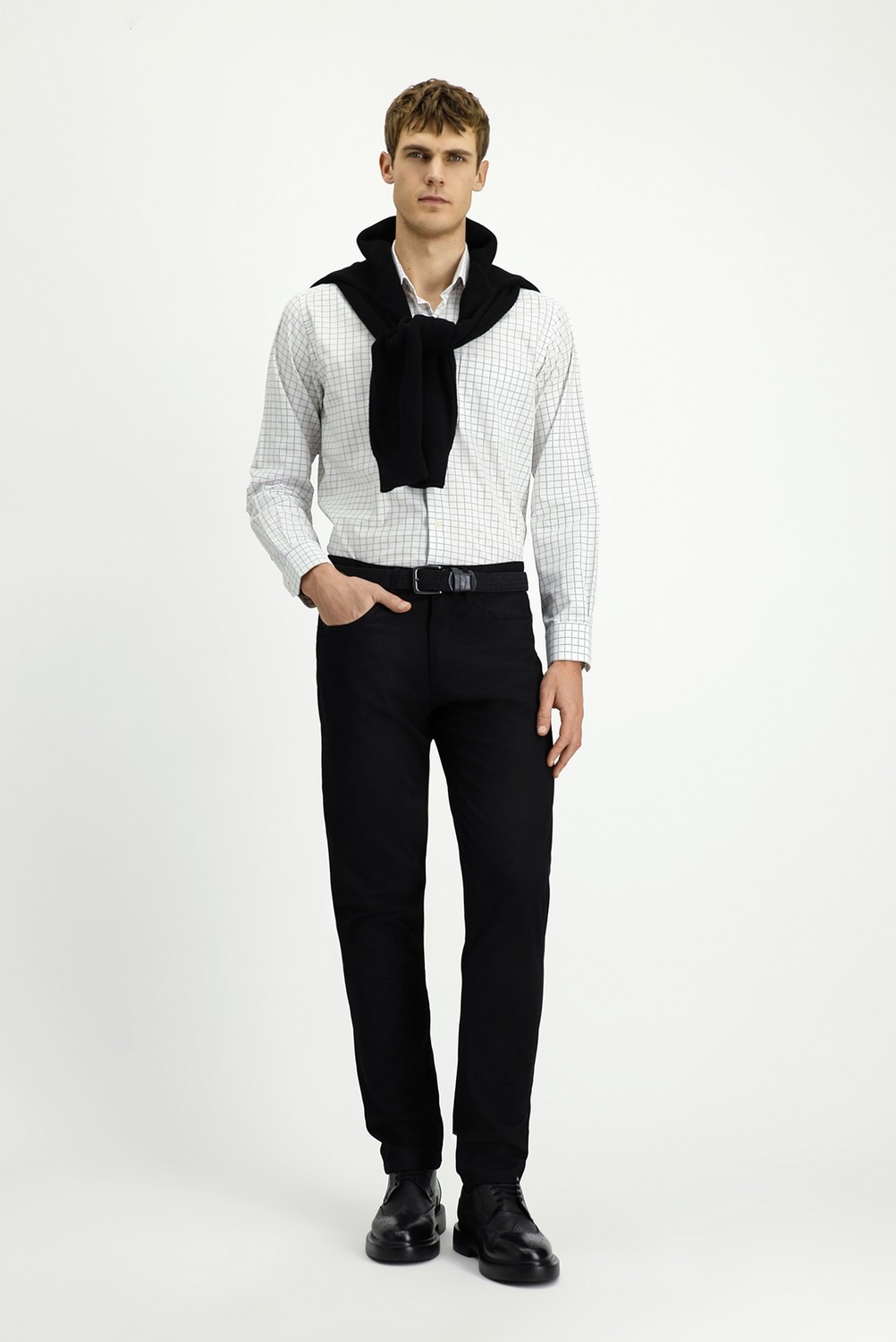 Kiğılı Regular Fit Standart Kesim Desenli Likralı Kanvas / Chino Pantolon görsel 6