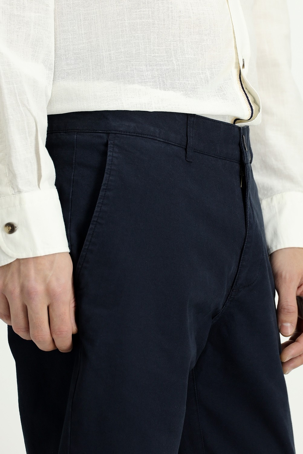 Kiğılı Relaxed Fit Rahat Kesim Likralı Kanvas / Chino Pantolon görsel 5