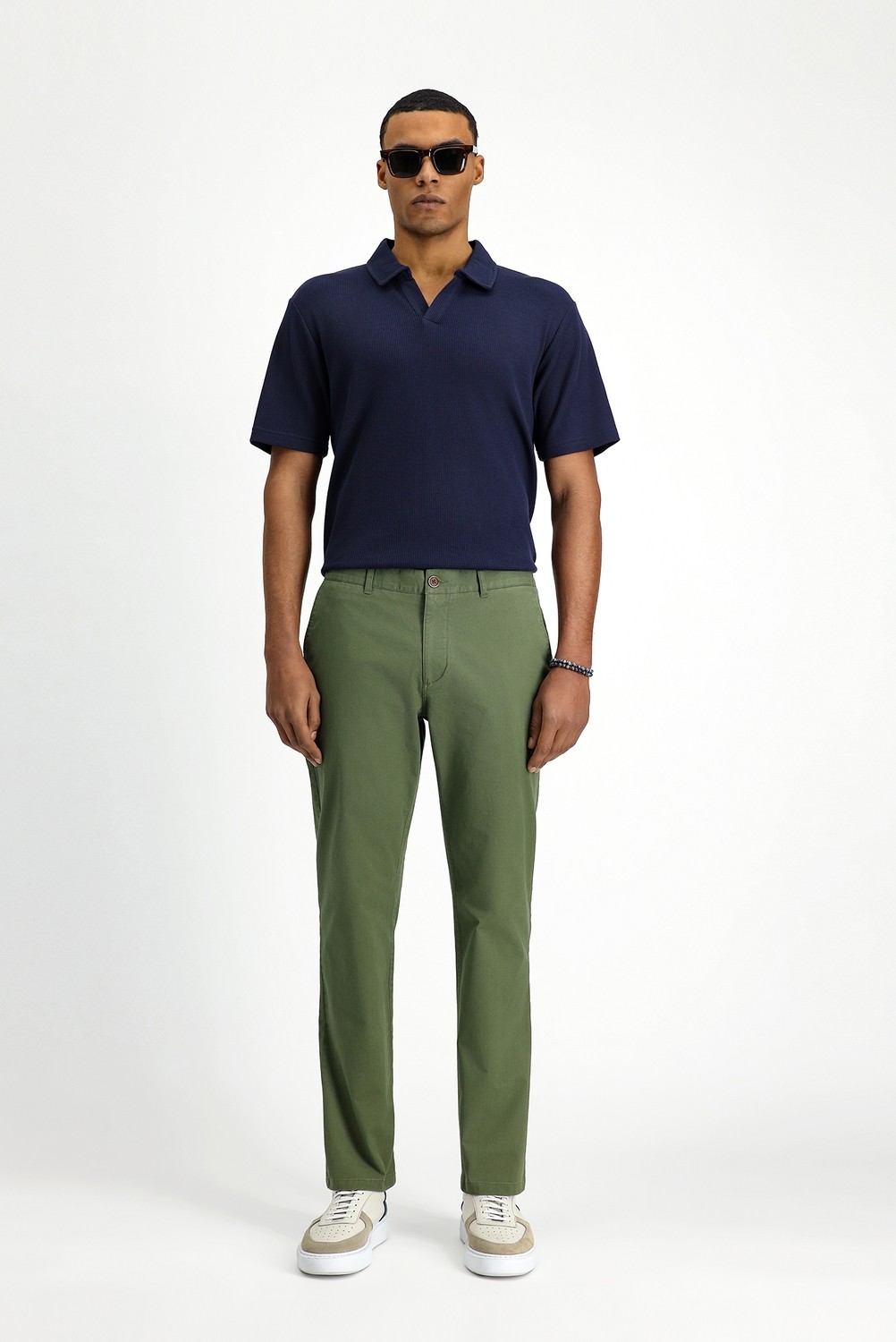 Kiğılı Relaxed Fit Rahat Kesim Likralı Kanvas / Chino Pantolon görsel 7