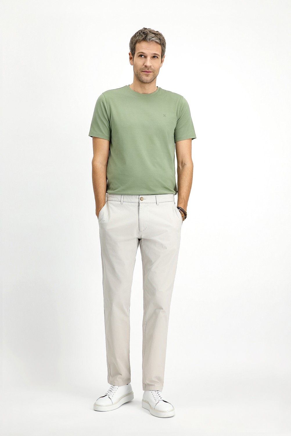 Kiğılı Relaxed Fit Rahat Kesim Likralı Kanvas / Chino Pantolon