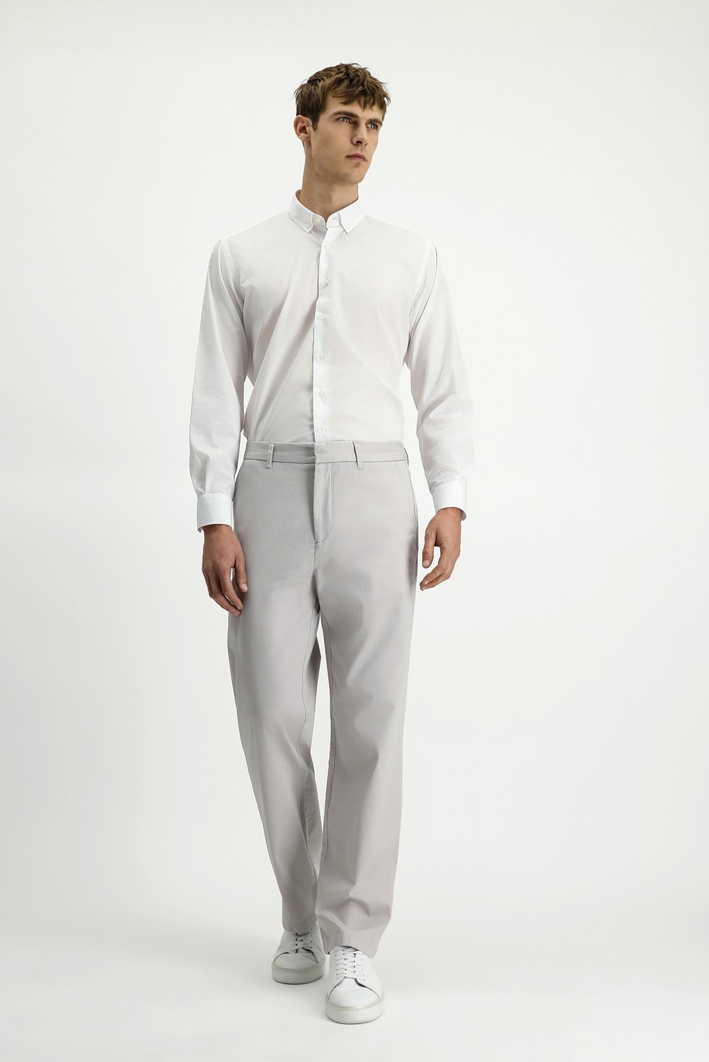 Kiğılı Regular Fit Standart Kesim Likralı Kanvas / Chino Pantolon görsel 4
