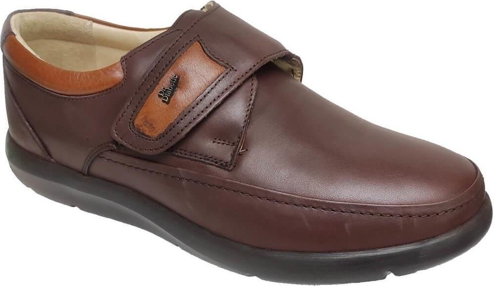 Dr.Comfort 10507 Ortopedik&Therapeutic Rocker Bottom Erkek Deri Ayk. Kahverengi