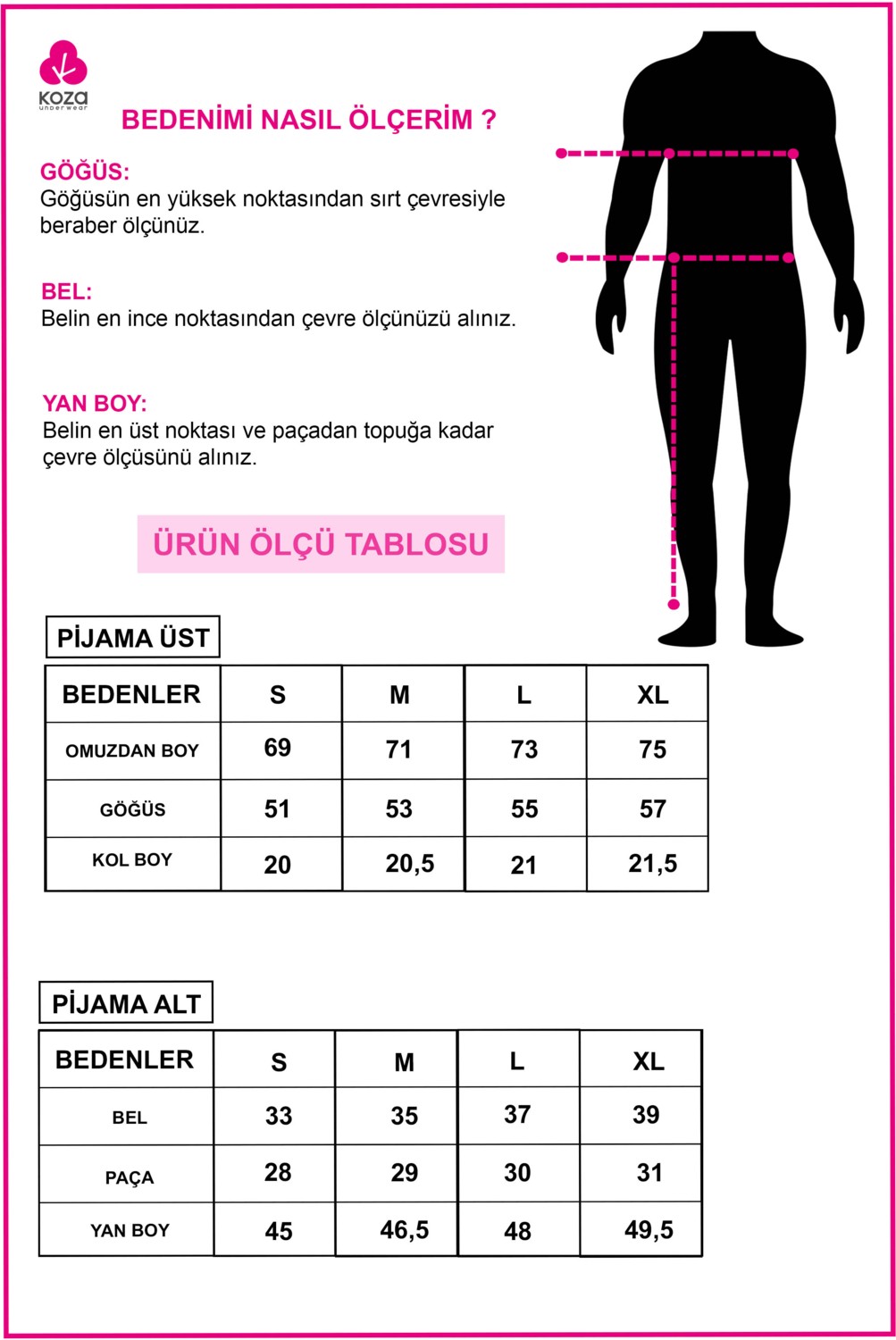 Koza İç Giyim Erkek Kısa Kollu Pamuklu Ayıcık Desenli Şortlu Pijama Takımı görsel 8