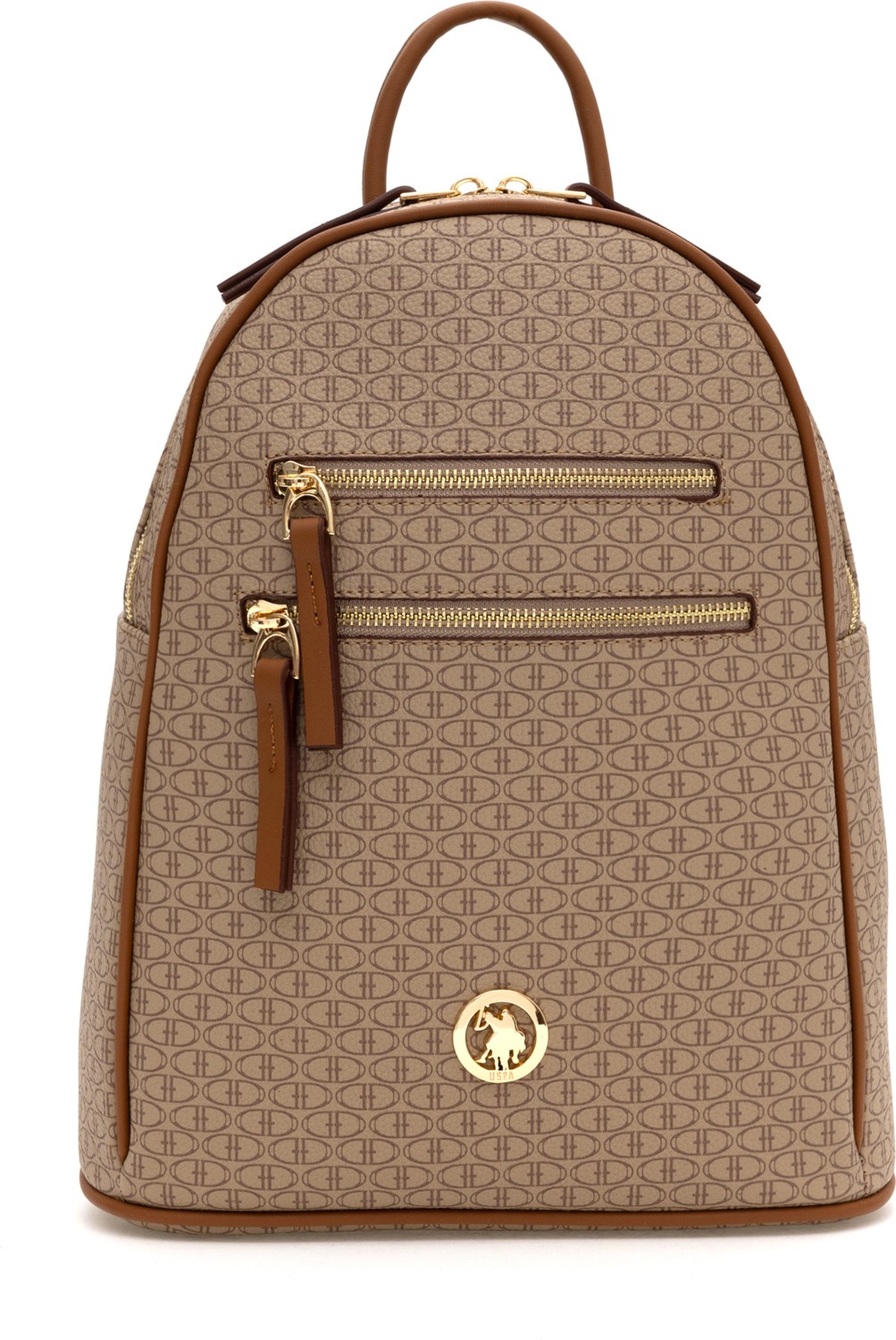 U.S. Polo Assn. Kadın Bej Sırt Çantası 50293701-VR011 görsel 3