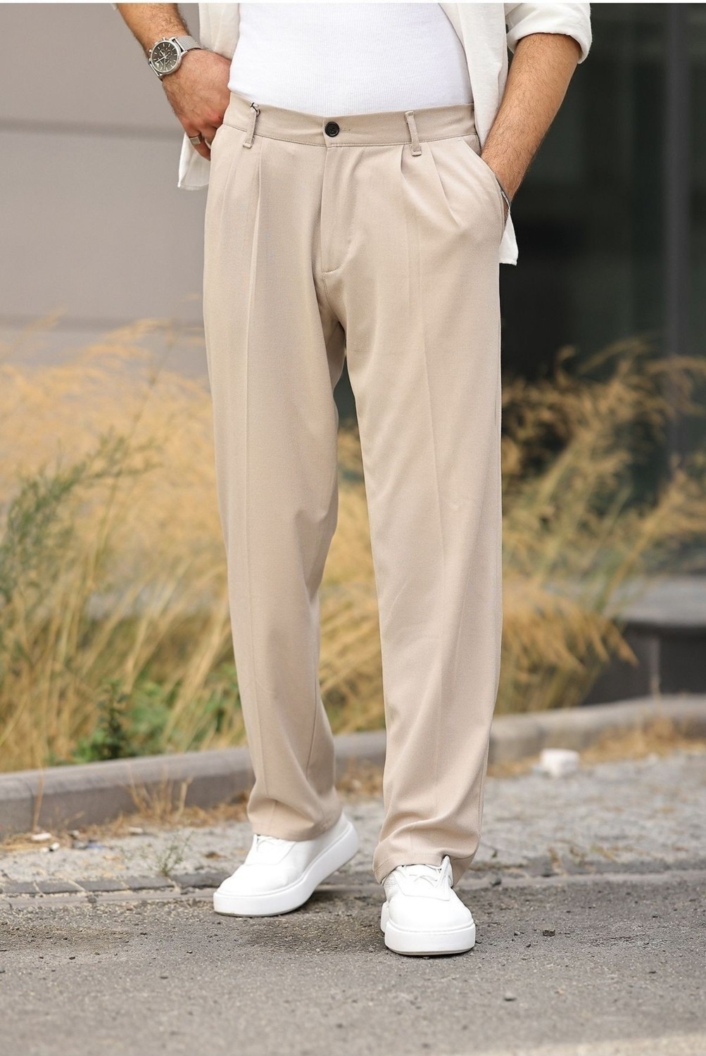 Baselco Baggy Kumaş Pantolon görsel 7
