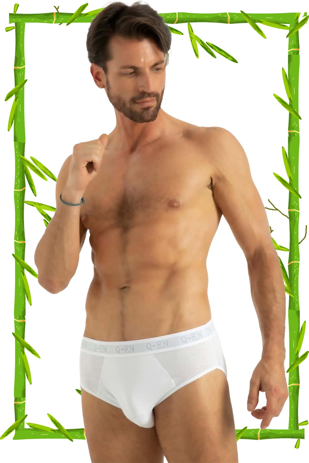 Hrnzafer Tekstil Bambu Erkek Slip (Q-En 510)